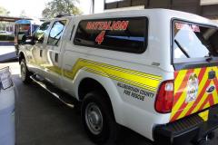 Fire rescue battalion 4 truck