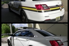Graphics removal - Hillsborough County Fire Rescue - Car (driver side)