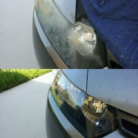 Honda Civic before & after