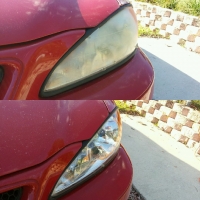 Neon before & after