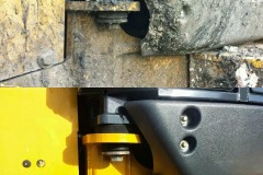 Heavy equipment - Hillsborough County fleet front end loader used at a landfill (before & after)