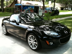 Blac Mazda Miata