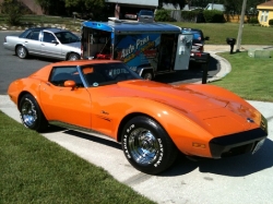 1974 orange Stingray - ultimate full detail