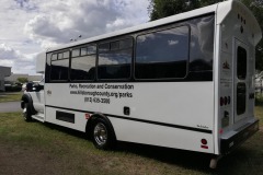 Hillsborough County Parks & Rec - detail on transport van