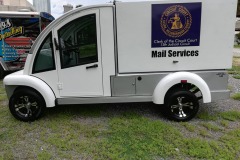 Hillsborough County Clerk of the Circuit Court - detail on mail truck