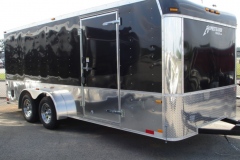 Polished utility trailer