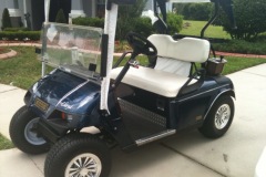 Golf cart wash/wax & polish